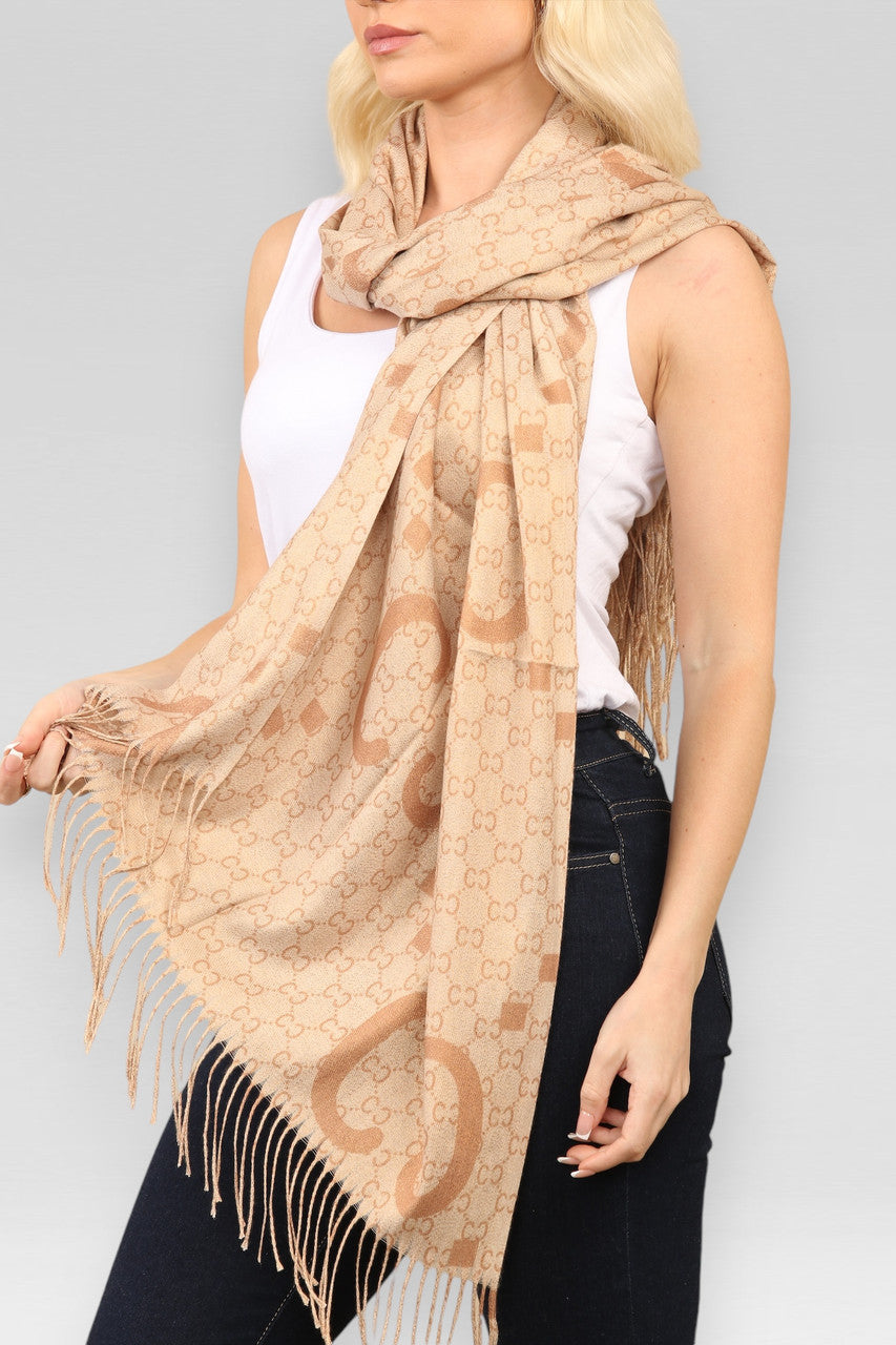 INSPIRED CC PRINT SJAAL CAMEL