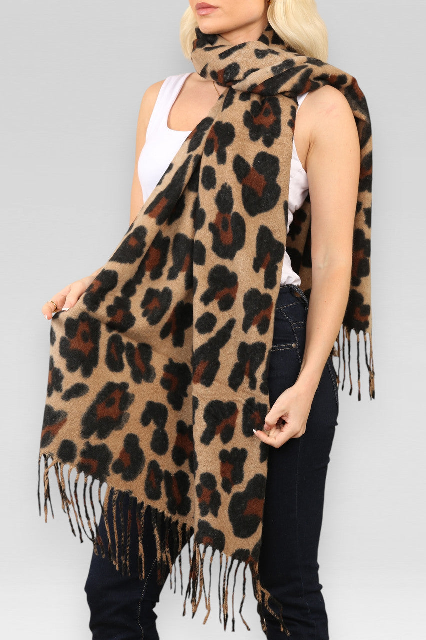 SJAAL MET LEOPARDPRINT KAMEL