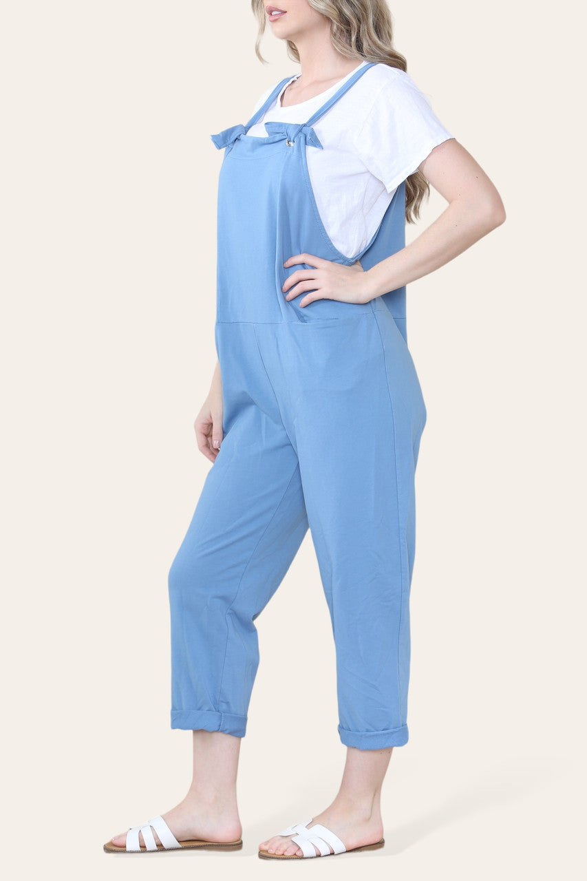 EFFEN TUINBROEK & T-SHIRT - DENIM
