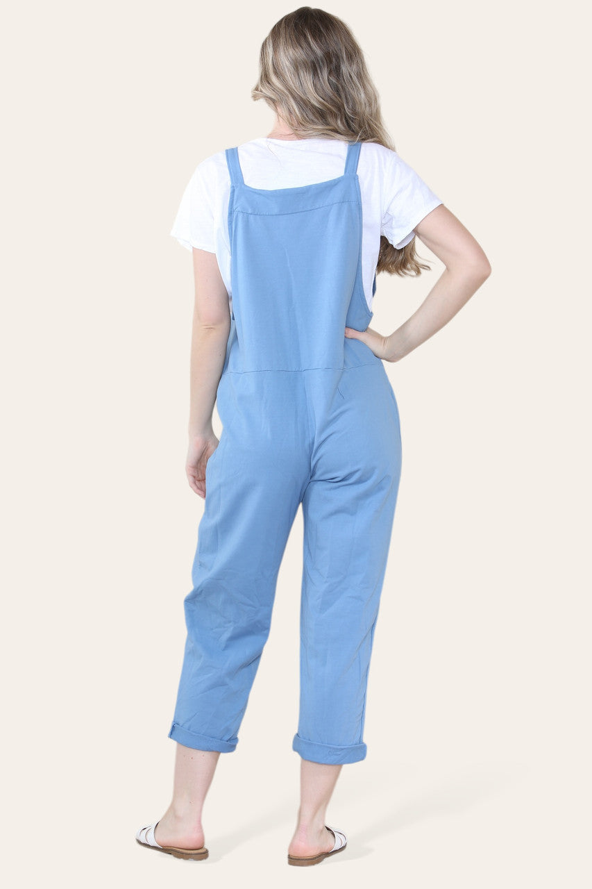 EFFEN TUINBROEK & T-SHIRT - DENIM