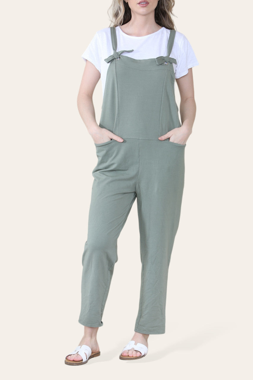 EFFEN TUINBROEK & T-SHIRT - KHAKI
