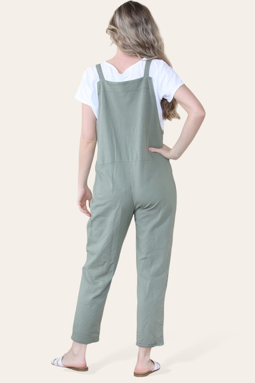 EFFEN TUINBROEK & T-SHIRT - KHAKI