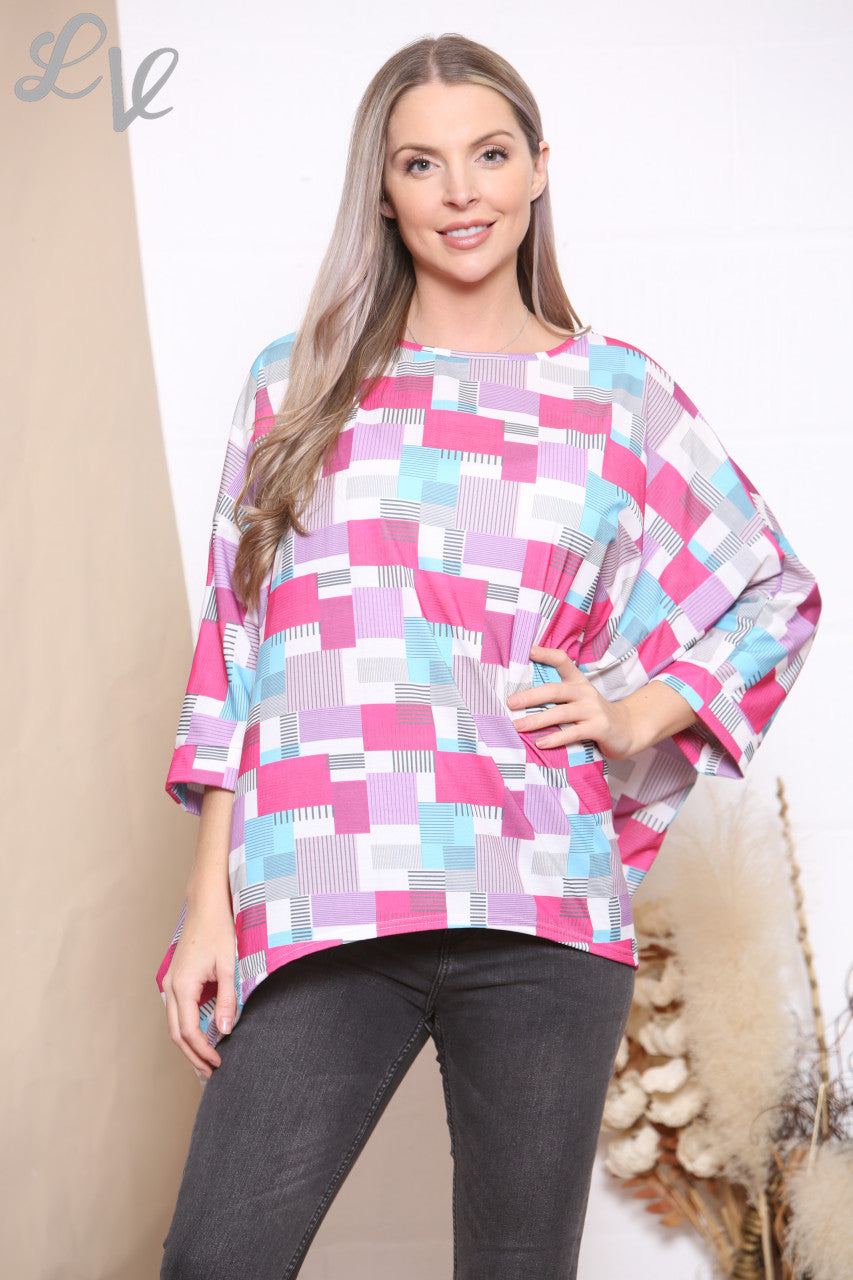 Dames T-shirt met Doosprint