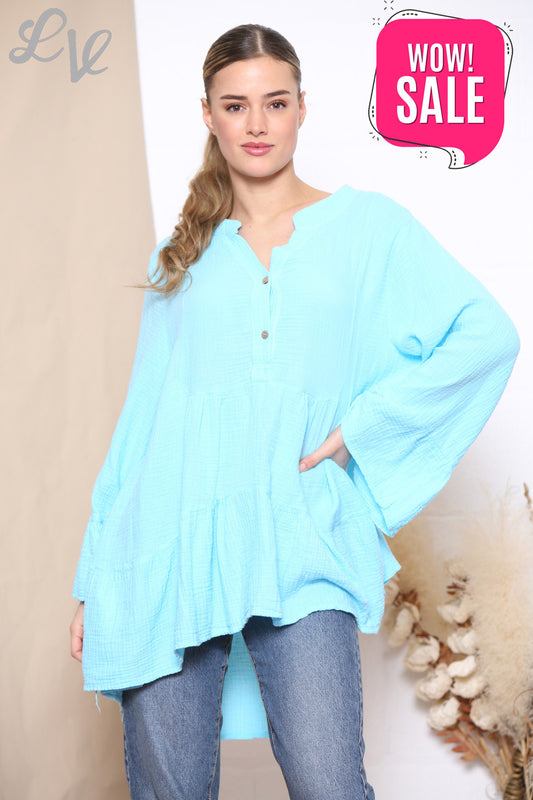 Dames Smok Tuniek Top Tiffany