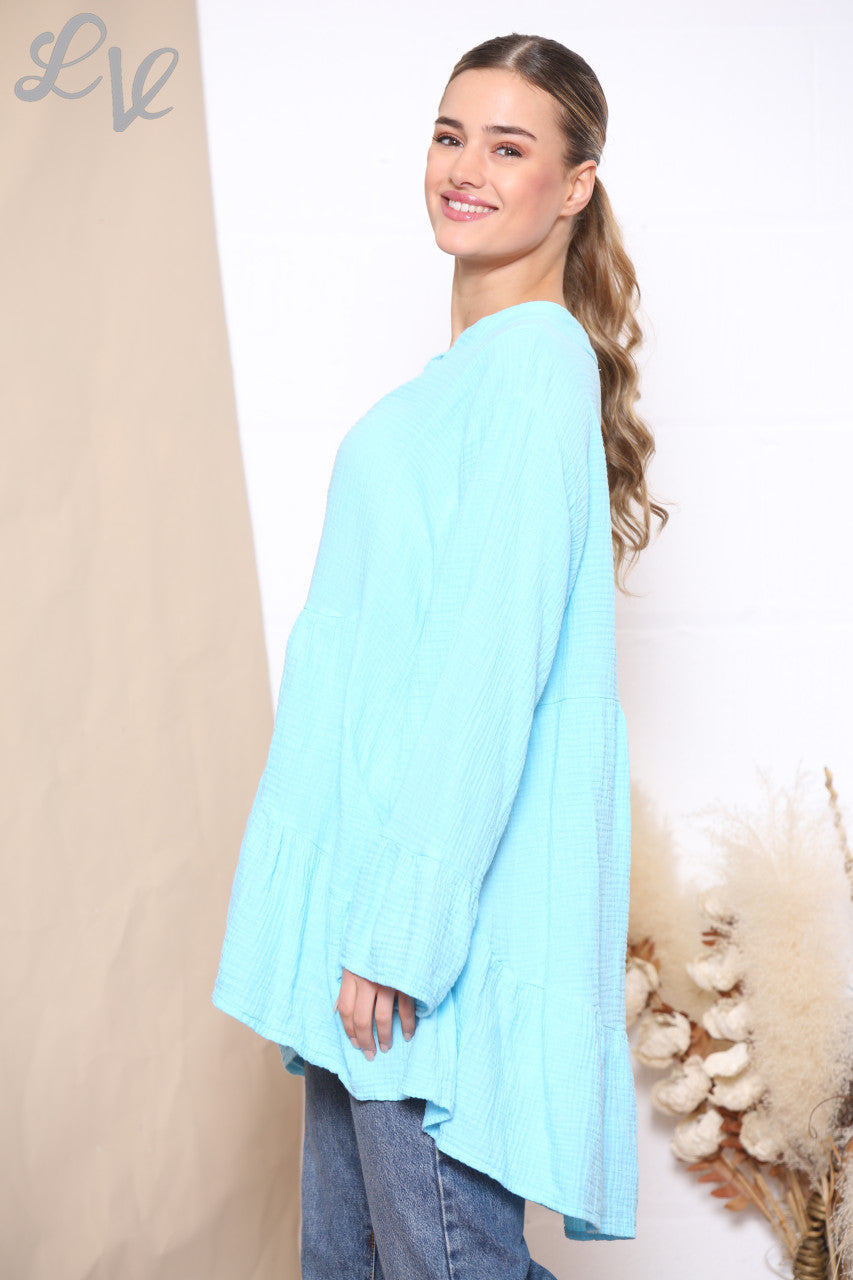 Dames Smok Tuniek Top Tiffany