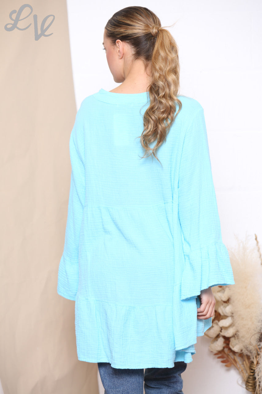 Dames Smok Tuniek Top Tiffany