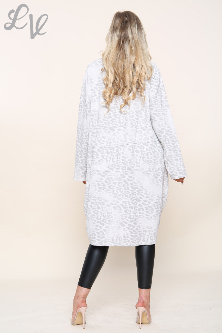 Dames Tuniekjurk met luipaardprint Steen Prijs per eenheid € 13,99
