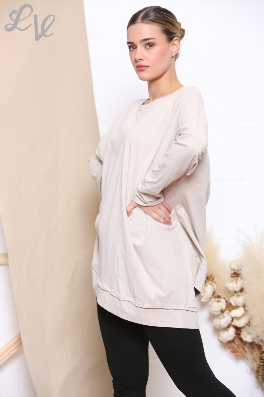 Ladies Asymmetrical Plain Top Stone