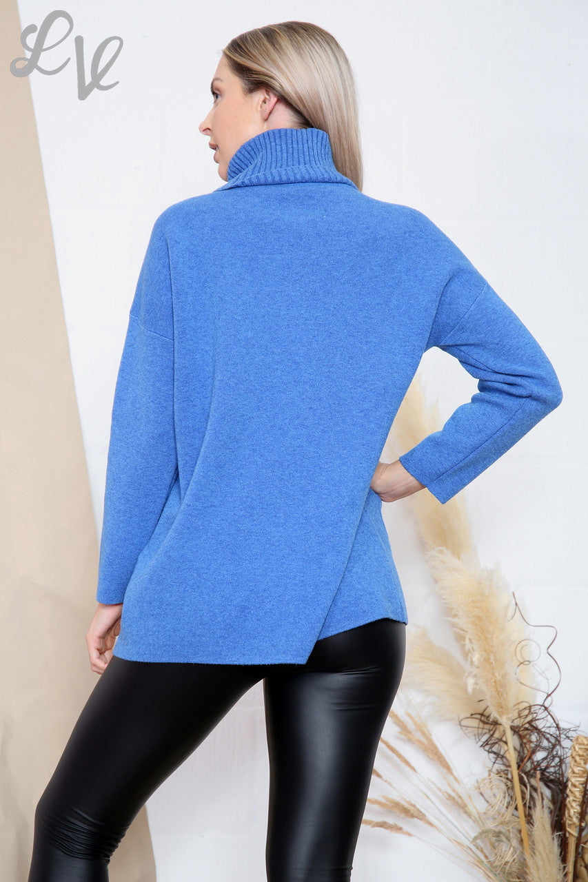 Dames geribde coltrui spijkerstof, eenheidsprijs € 19,99