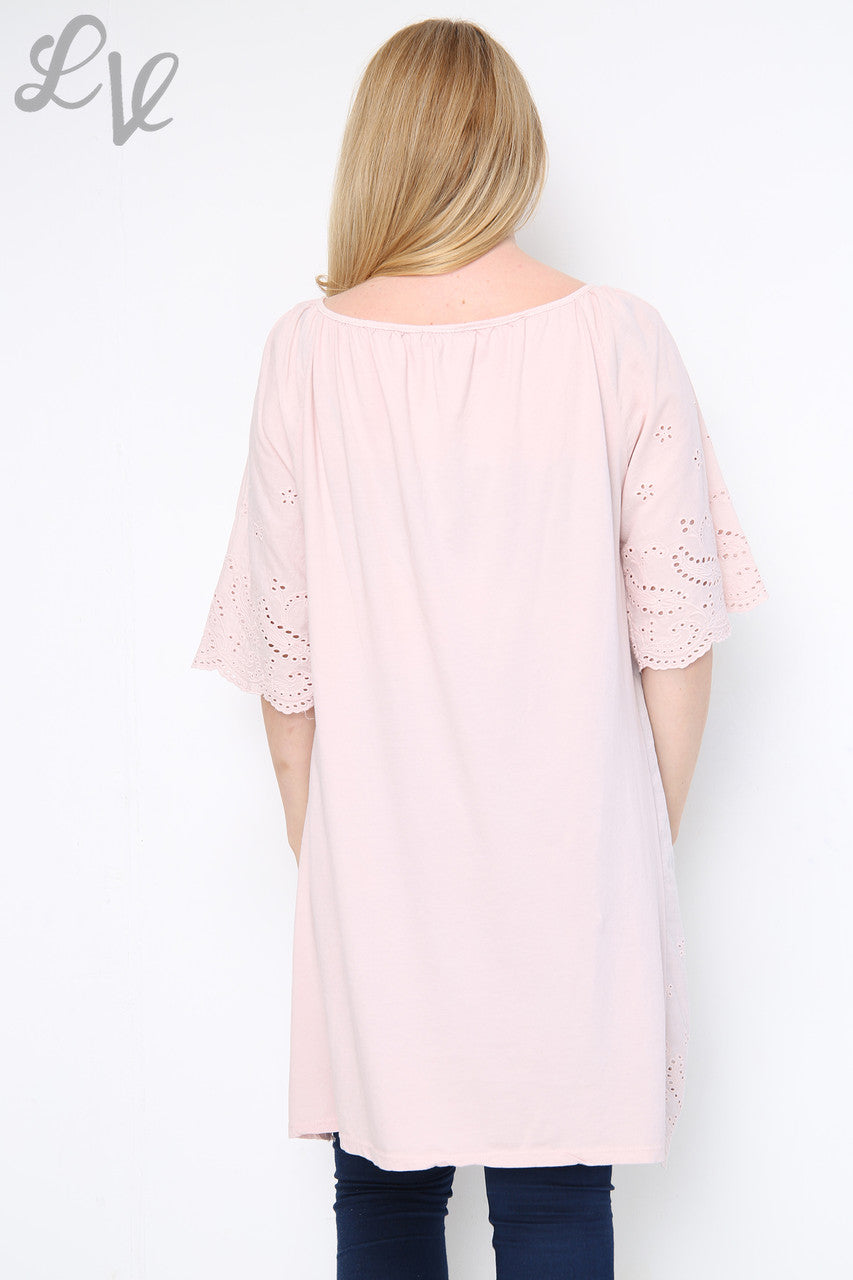 Damesjurk Zigeunerstijl Dusty Roze Stukprijs € 8,99