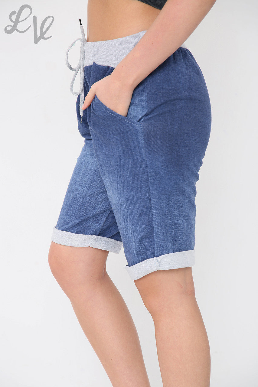 Ladies Shorts - Denim