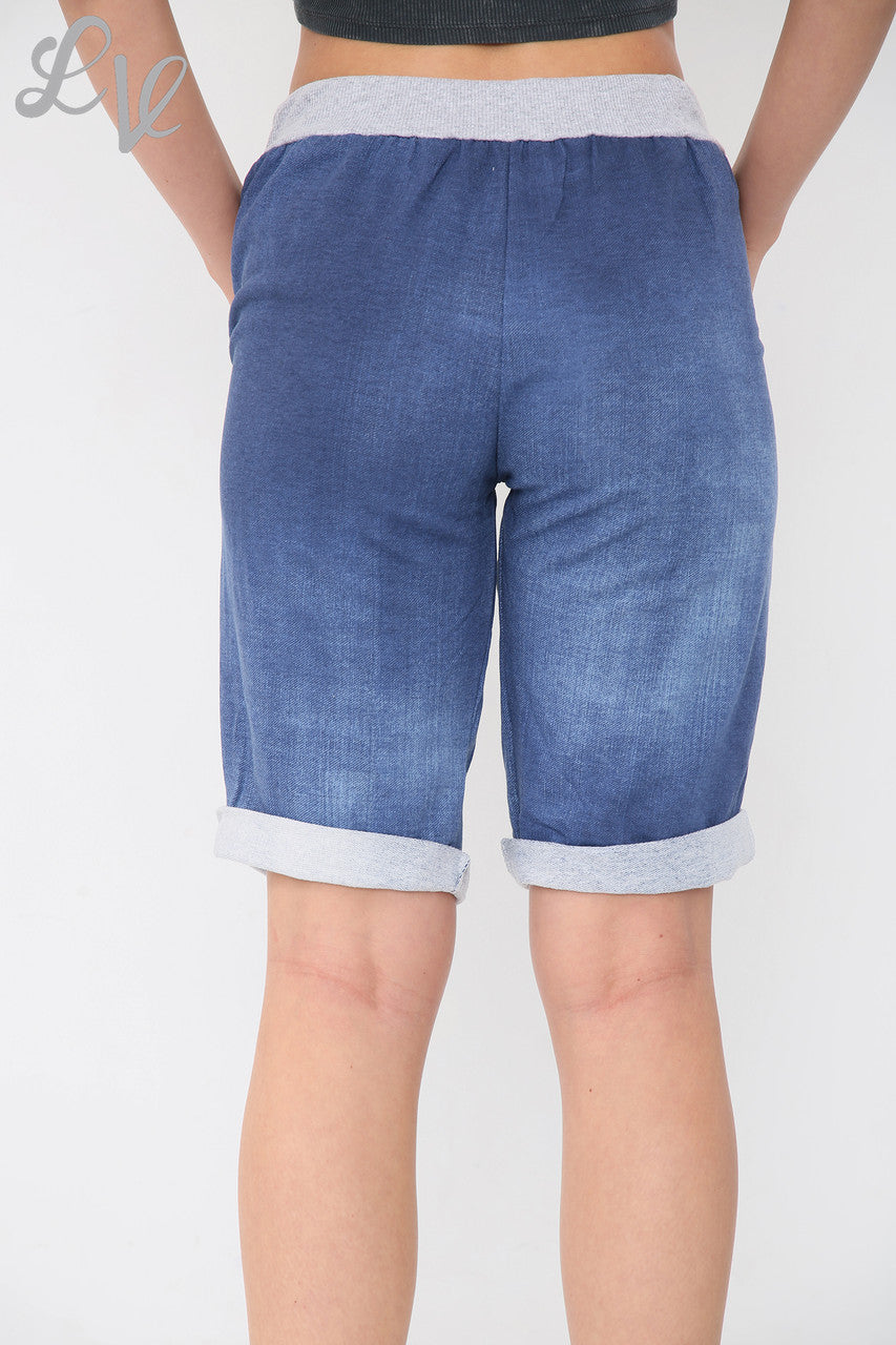 Ladies Shorts - Denim