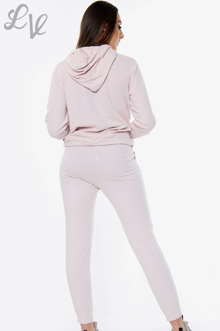 Ladies Star Graphic Lounge Set Dusty Pink Unit Price £14.99
