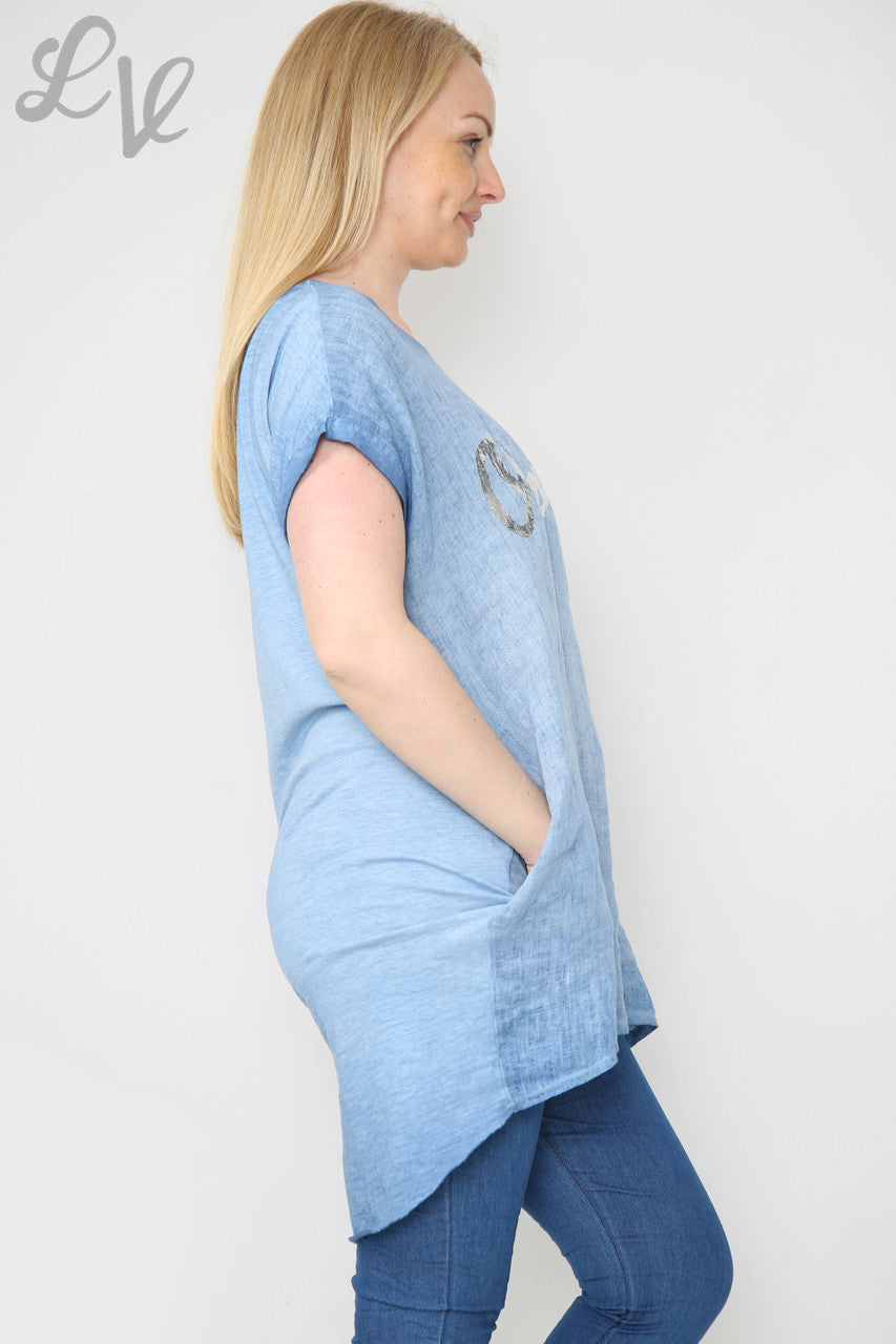 Dames Ooh La La Folie Top Denim Eenheidsprijs £8.99