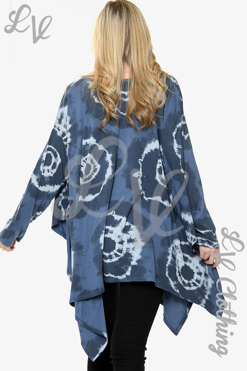Dames Fossil bedrukte sweatshirt Top Denim Eenheidsprijs €15,99