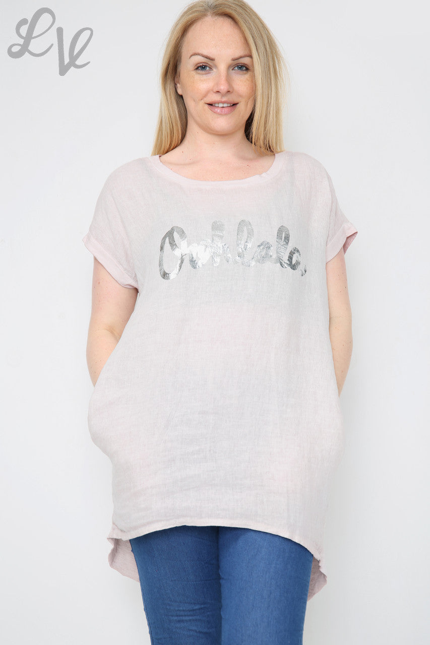 Dames Ooh La La Folie Top Oudroze Prijs per stuk € 8,99