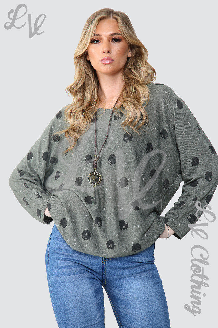 Dames Stipjes Top Met Ketting Grijs - Stukprijs €10,99