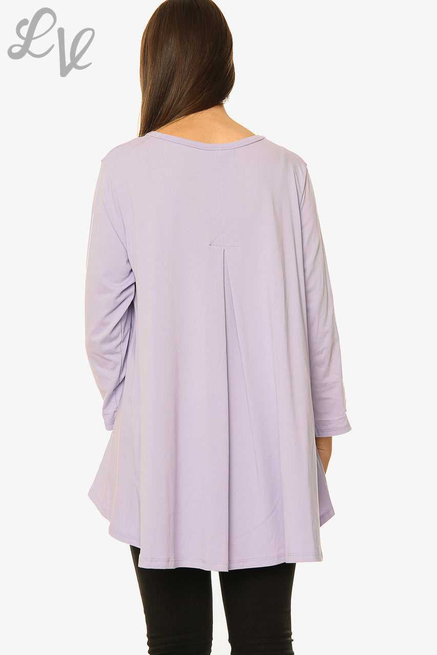 Dames Effen Swing Top Paars Prijs per stuk €9,99