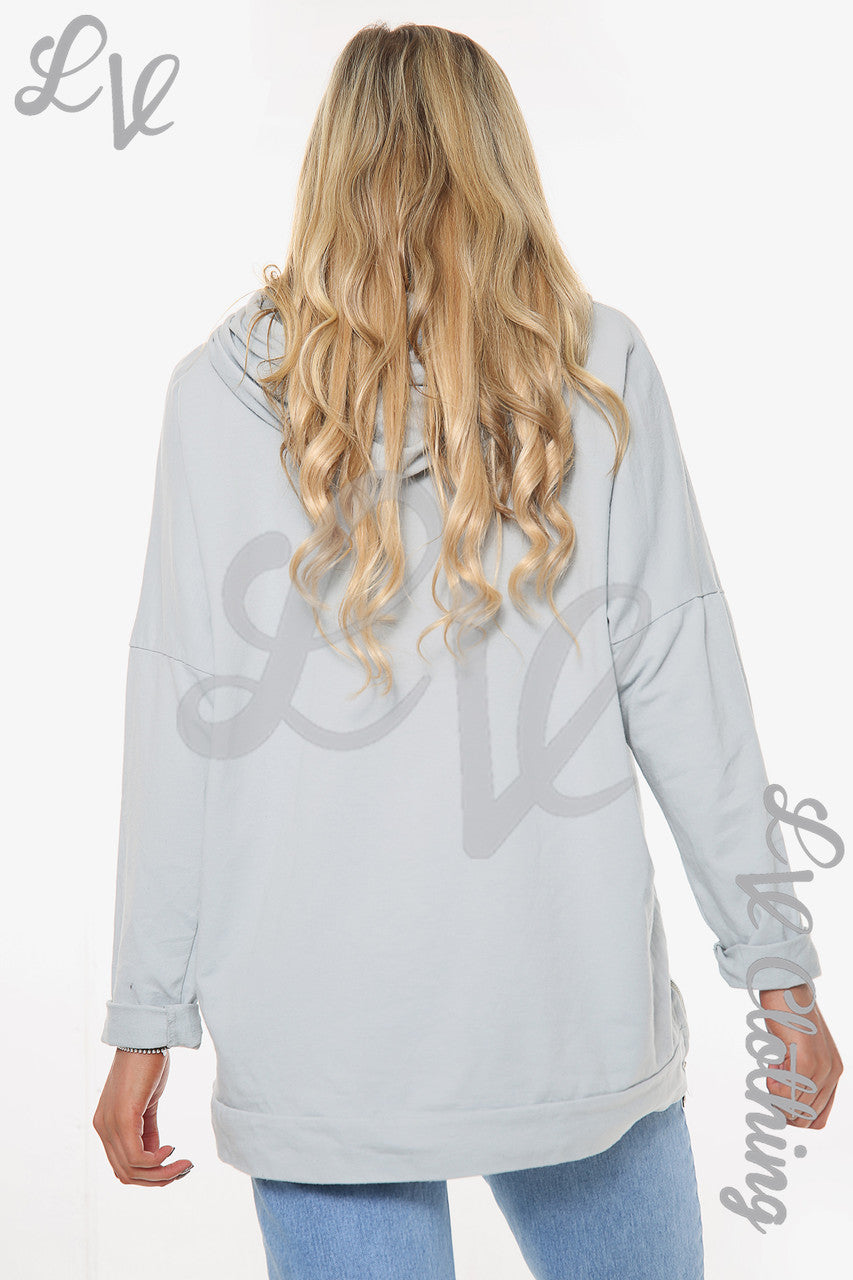 Dames Dimate Star Hoodie Zilver Stukprijs €13,99
