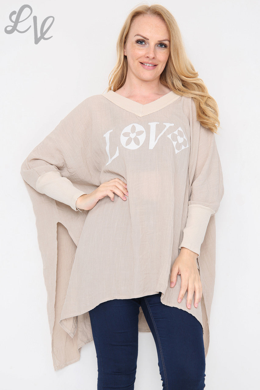 Dames Batwing Top Steen Stuksprijs WAS €9.99 NU €5.99