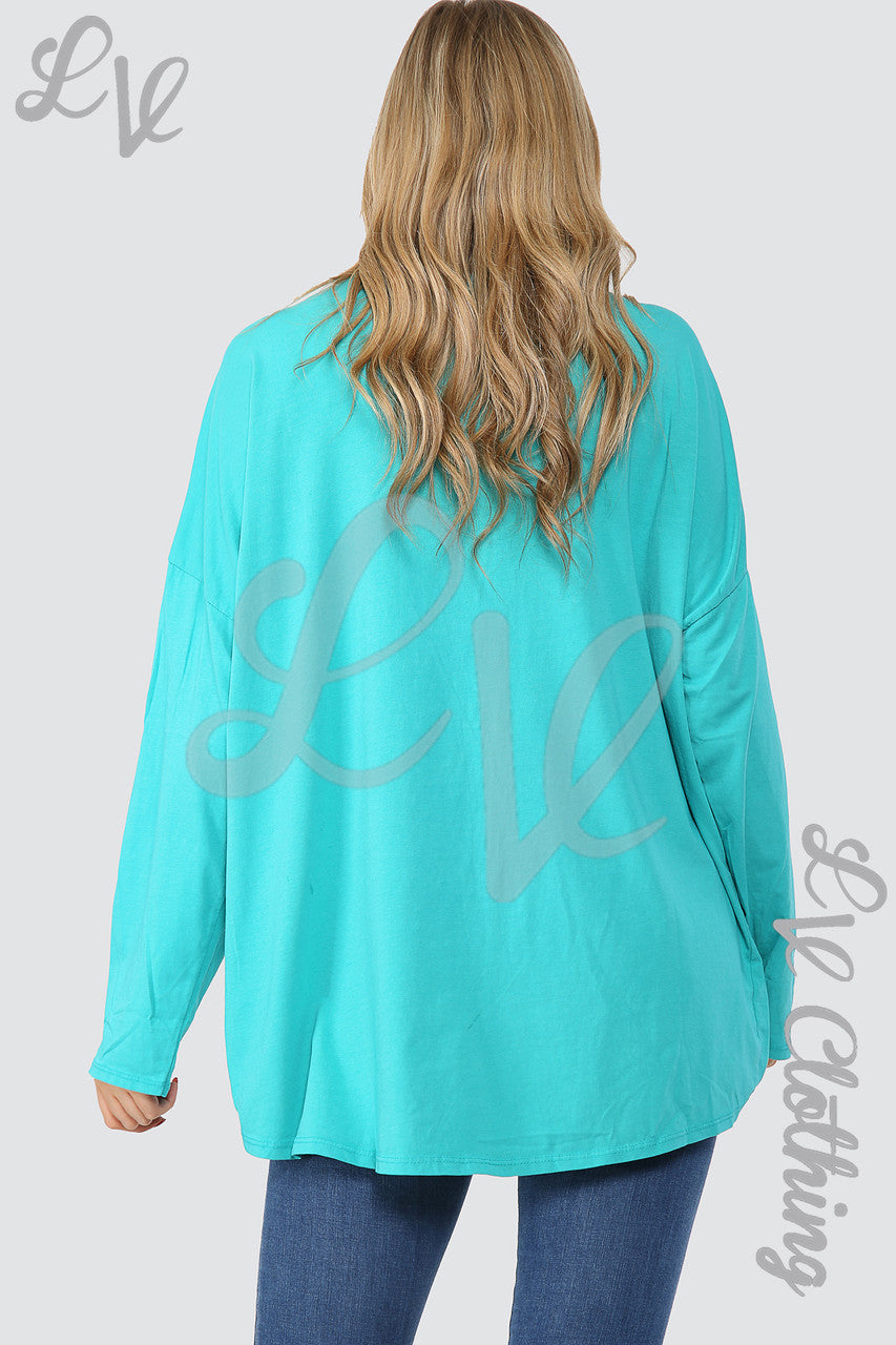 Dames Geribbelde Top Met Voorzak Tiffany - Stukprijs €11,99