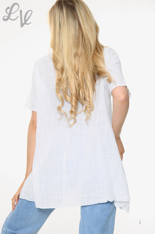 Ladies Dandelion Top White Unit Price £8.99