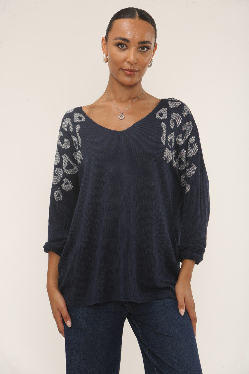 DIAMANTE LEO SCHOUDER TRUI - NAVY