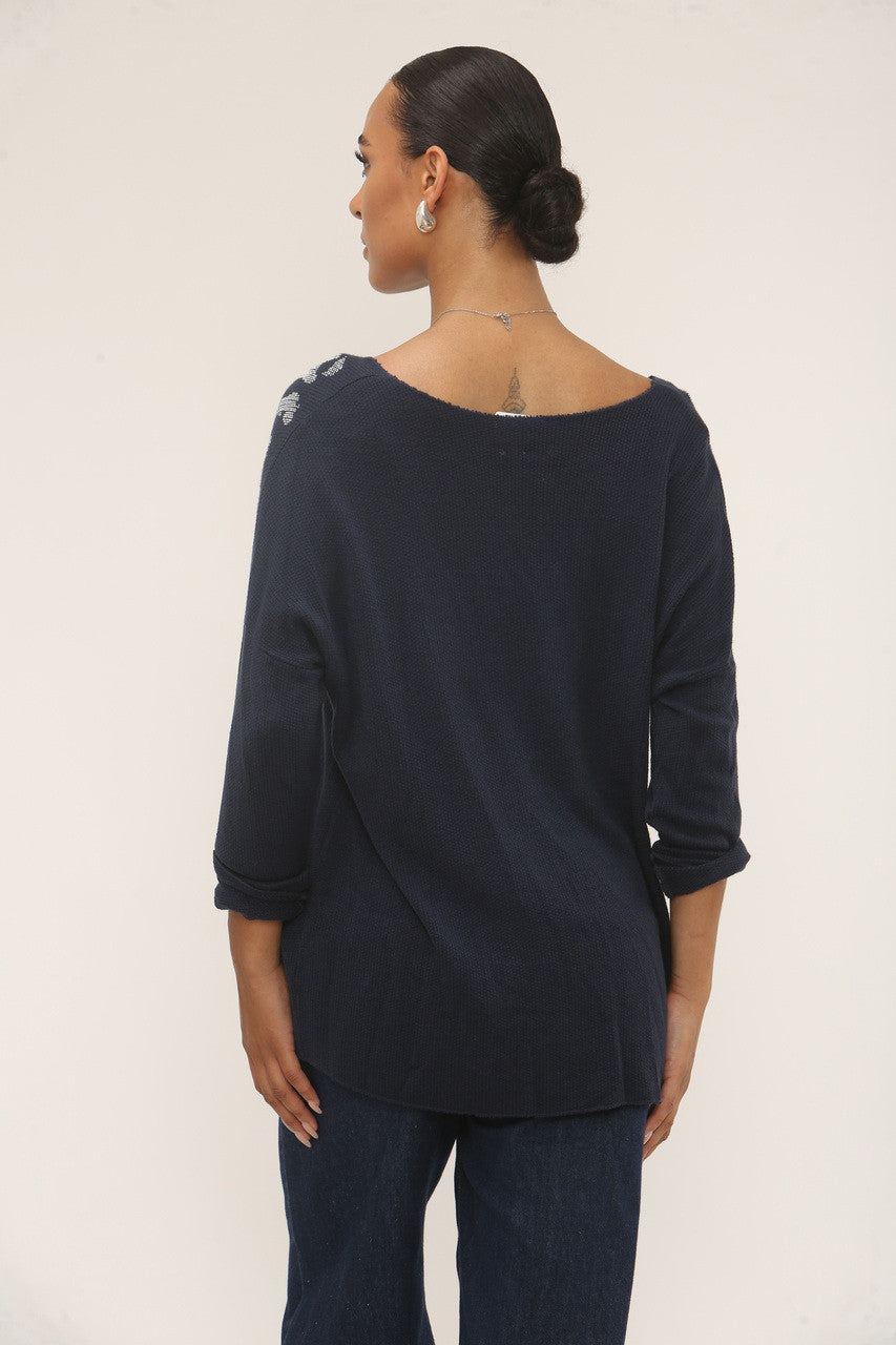 DIAMANTE LEO SCHOUDER TRUI - NAVY