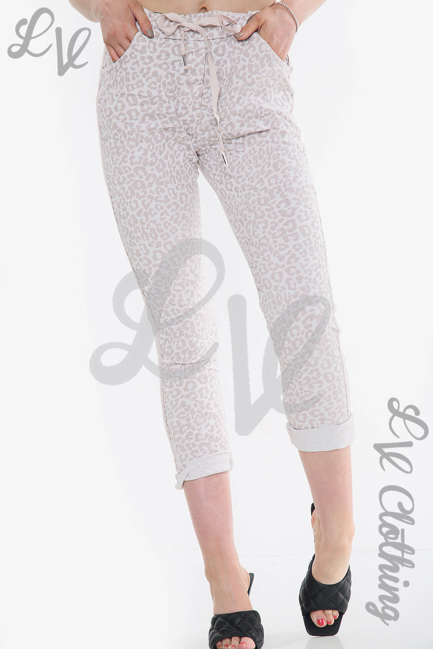 Dames Legerprint Glitter Zijpaneel Wonderbroek Stoffig Roze Stukprijs WAS £14,99 NU £7,49