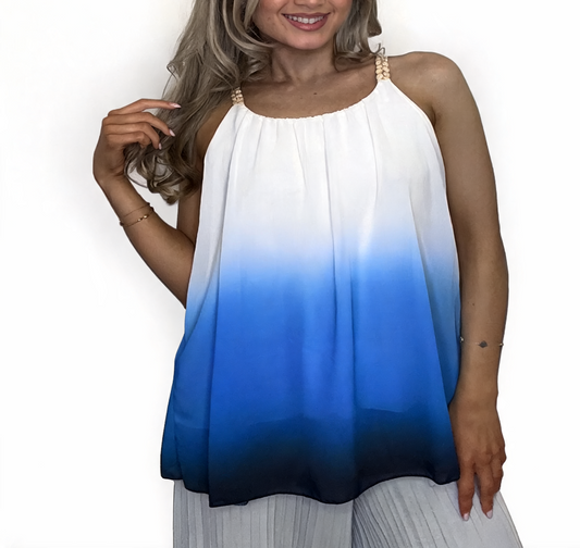 Azure Bloom Verfraaide Gelaagde Smockjurk - Roze
